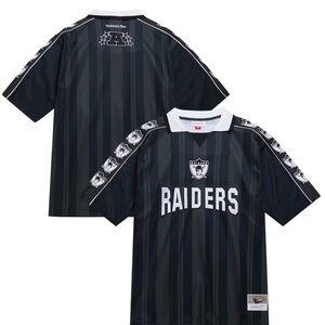 Mitchell & Ness Black and White Jersey Shirt